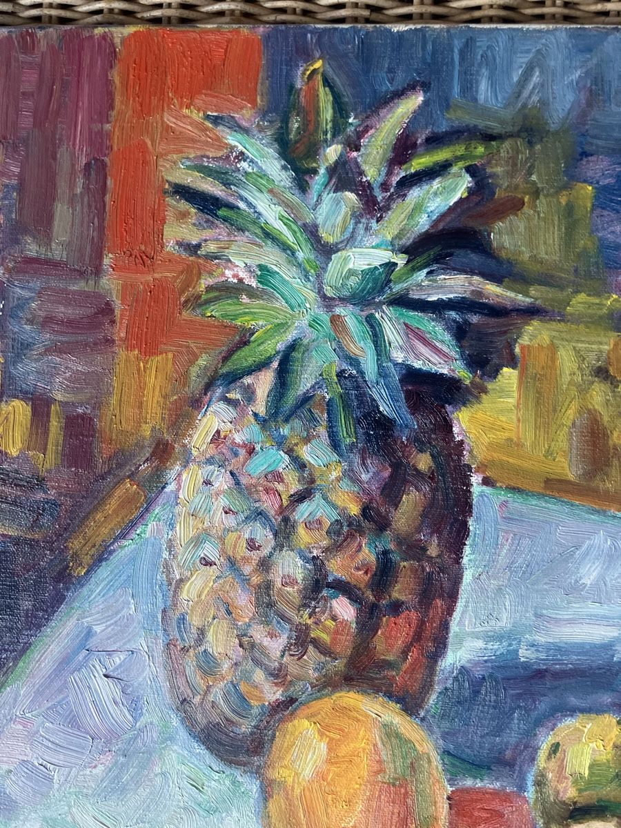 Dipinti: Nature morte à l Ananas – Usato da La Tour-de-Peilz venduto da mon_pd6m 3