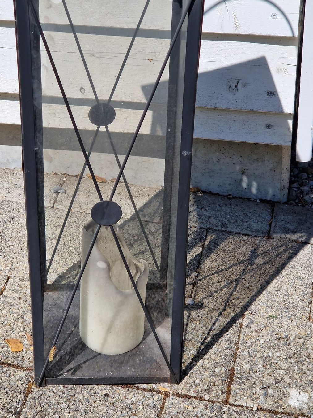 Laternen: Laterne aus Metall und Glas – Gebraucht aus Dietlikon von anbe64 1