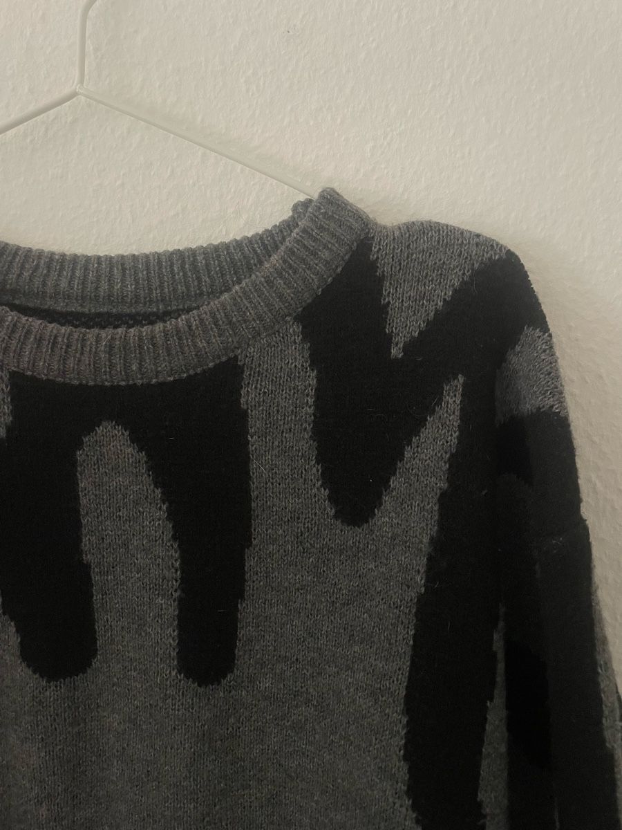Pullover & Sweatshirts: Grauer Pullover mit Muster – Neu (gemäss Beschreibung) aus Ettingen von ale_q6zz 2