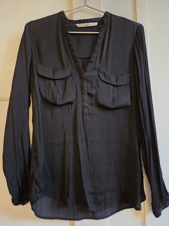 Zara Seidenhemd - Grösse XS - Oversize