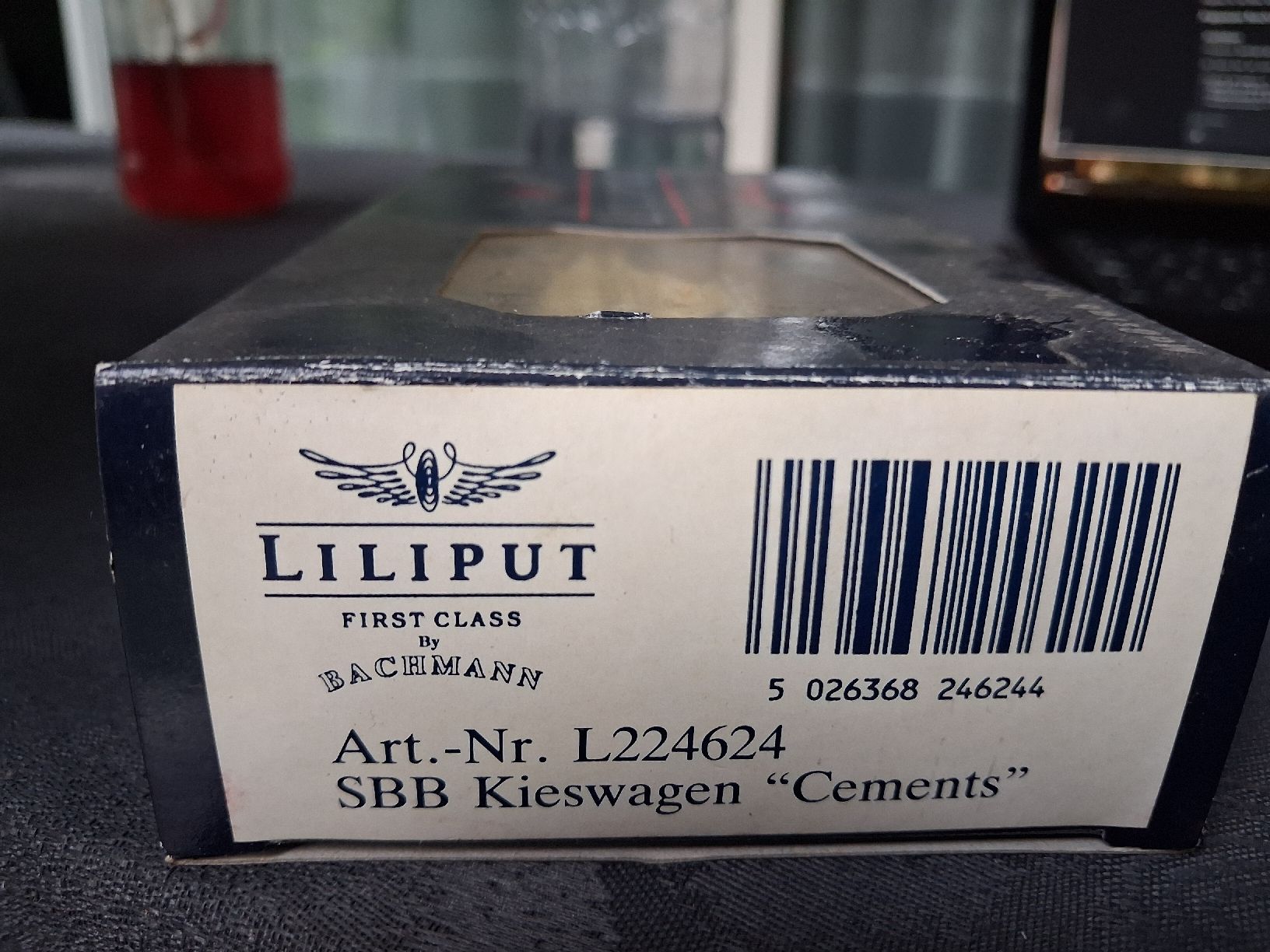 Liliput Trains électriques: LILIPUT SBB Kieswagen "Ciments" Massstab 1:87 – D'occasion à Baden par rumod01 2