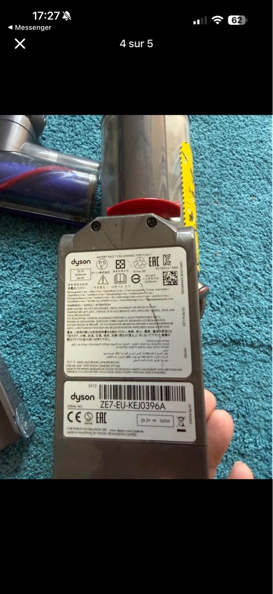 Dyson Aspirapolveri & Accessori: Aspirateur Dyson V10 Absolute   – Usato da La Chaux-de-Fonds venduto da DarvinchiX 2