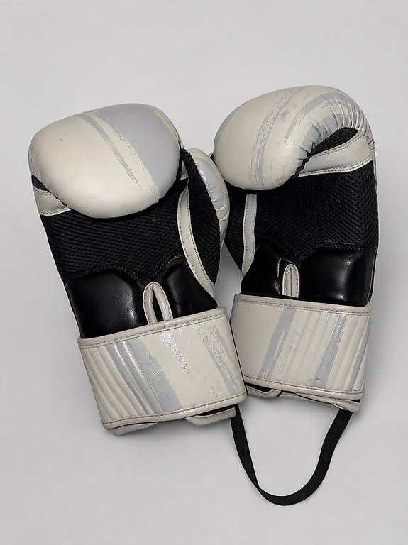 Guanti & manicotti: Gants de boxe Outshock 8 oz  Gris clair – Usato da Chêne-Bougeries venduto da Dorys 1