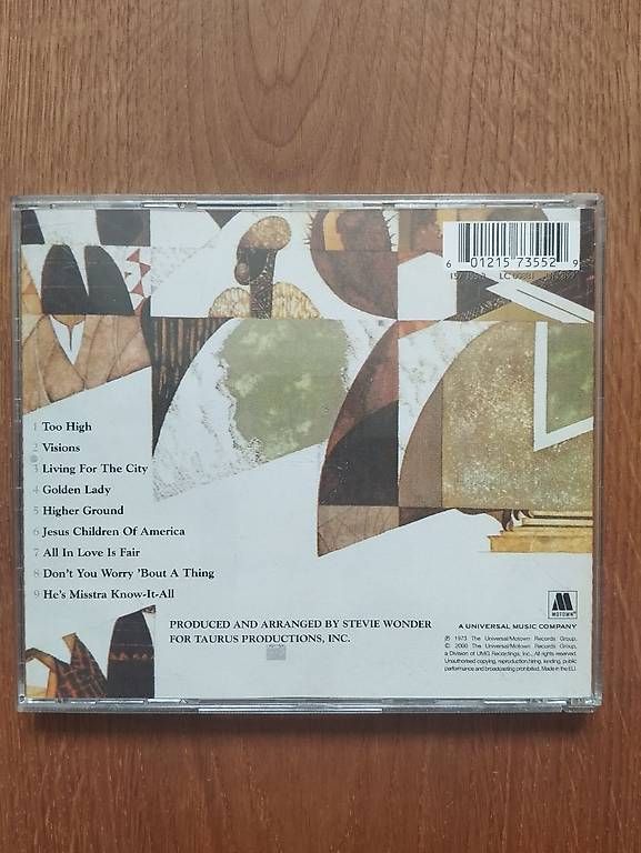 CD: Stevie Wonder "Innervisions" – Usato da Biel/Bienne venduto da sli_679k 1