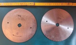 EFA Sägeblätter, 160 und 94 Zähne, Durchm. 180mm