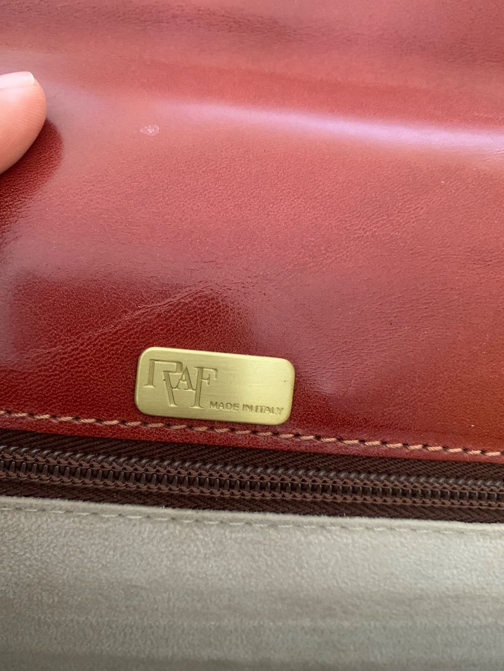 Koffer & Taschen: Mallette en cuir RAF made in Italy – Gebraucht aus Genève von sanchka0 7