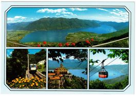 Locarno - 4 Bild AK