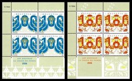 2 Viererblöcke Jugendstil**