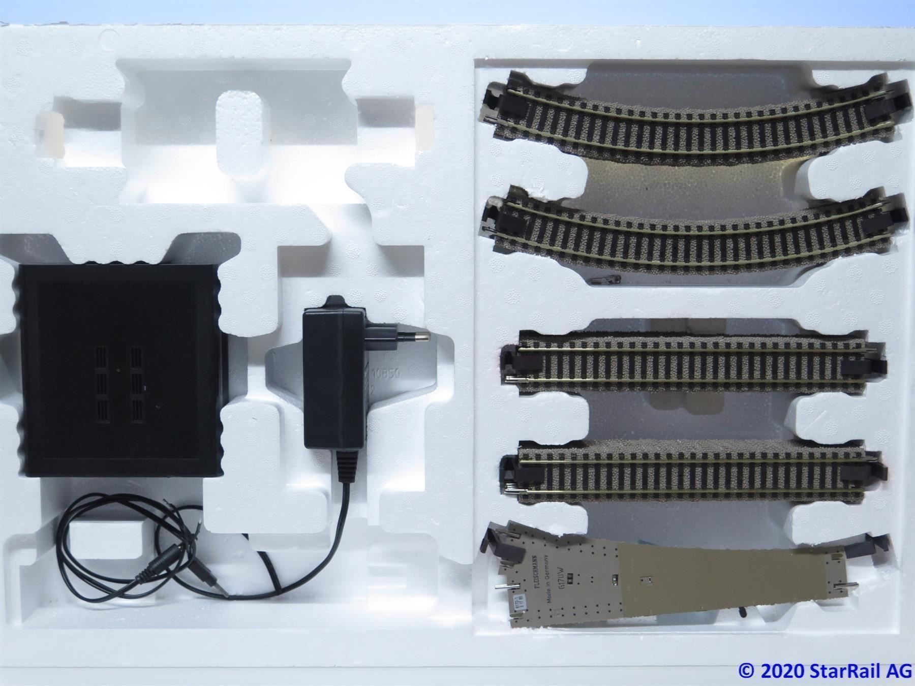 Fleischmann Modelleisenbahnen: Fleischmann 631403 DB Startset BR 218 Dummy Digital Sound – Gebraucht aus Ennetbaden von StarTrain 8