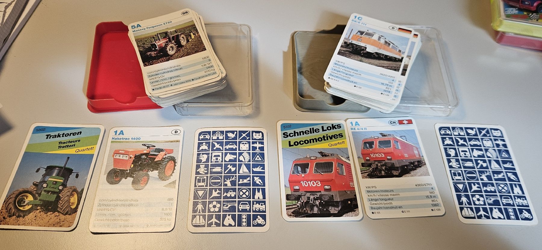 Spiele: Alte Technik Quartette Lot – Gebraucht aus Belp von Ginus85 5