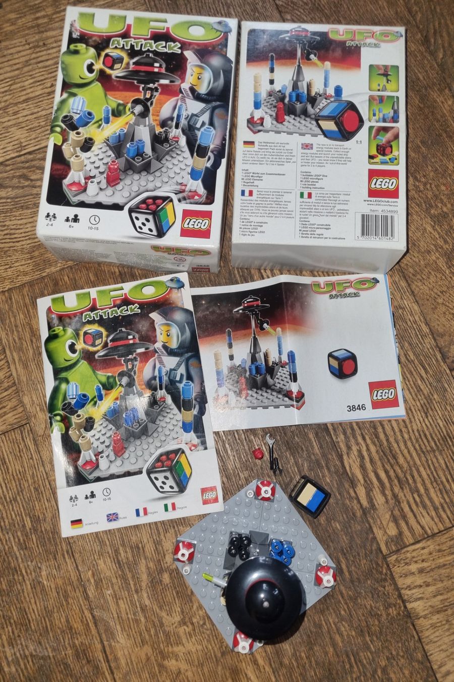 Lego Kit di costruzioni: Lego 3846, jeu Ufo attaque – Usato da Fribourg venduto da jarmilka 1