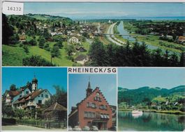Rheineck SG im Rheintal mit Altenrhein