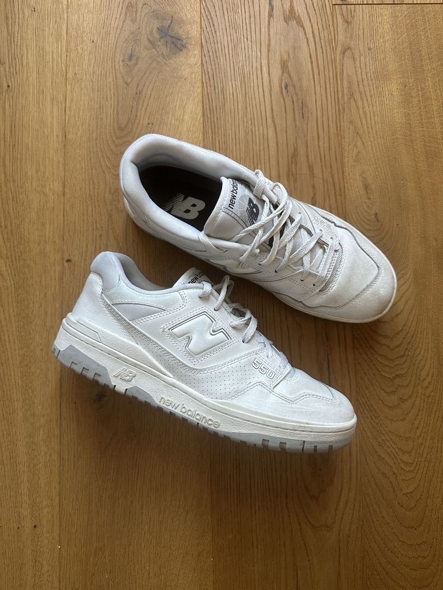 New Balance Scarpe da uomo: New Balance 550, weiss – Usato da Düdingen venduto da kleidungsmarktplatz