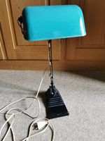 Schreibtischlampe antik, Art Deco, 40er/50er Jahre - TOP!