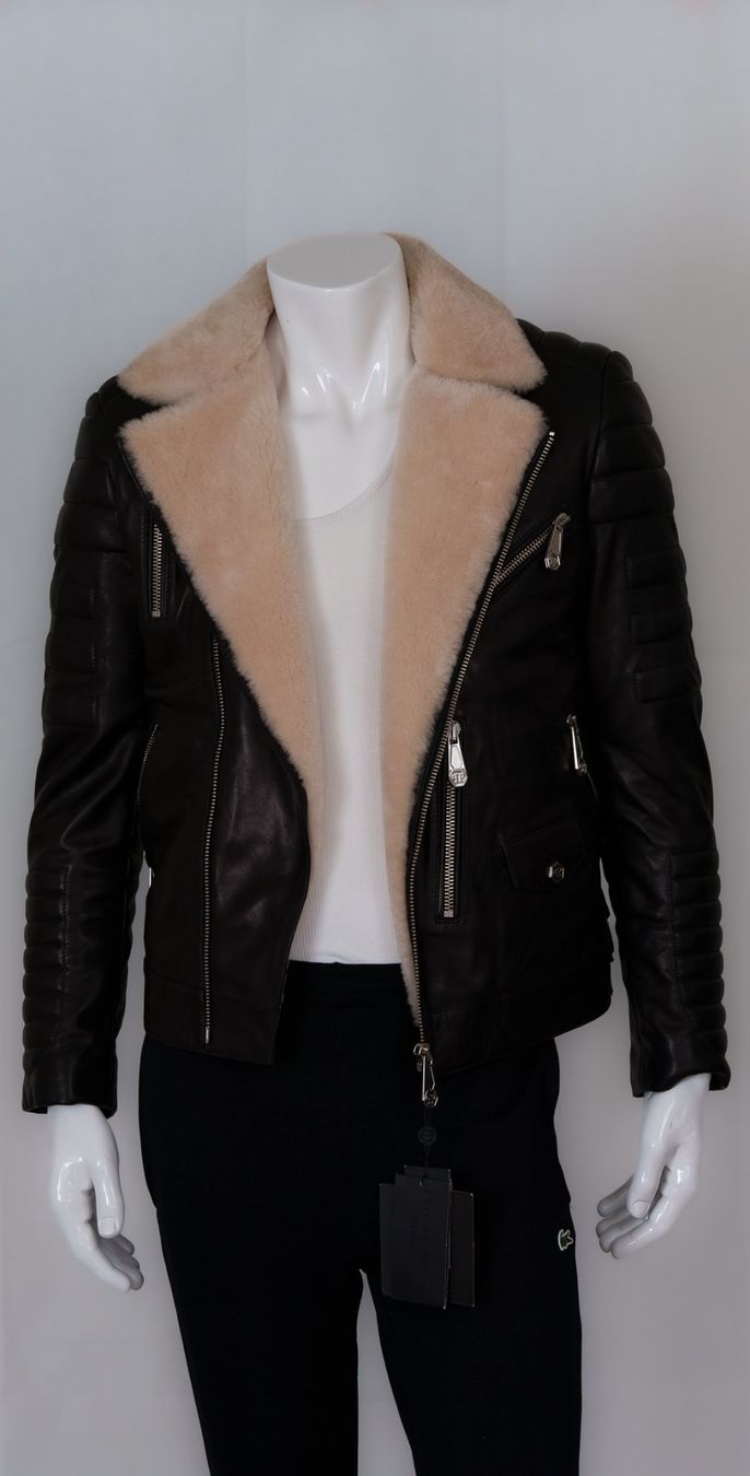 Philipp Plein Giacche: Phillip Plein Lederjacke – Nuovo (secondo la descrizione) da Ennetbürgen venduto da jla_kh29