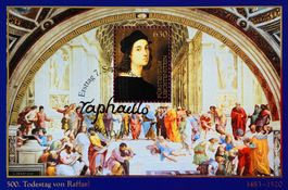 🇱🇮 2020 BLOC 1er jour « 500 ANS DE LA MORT DE RAPHAEL «