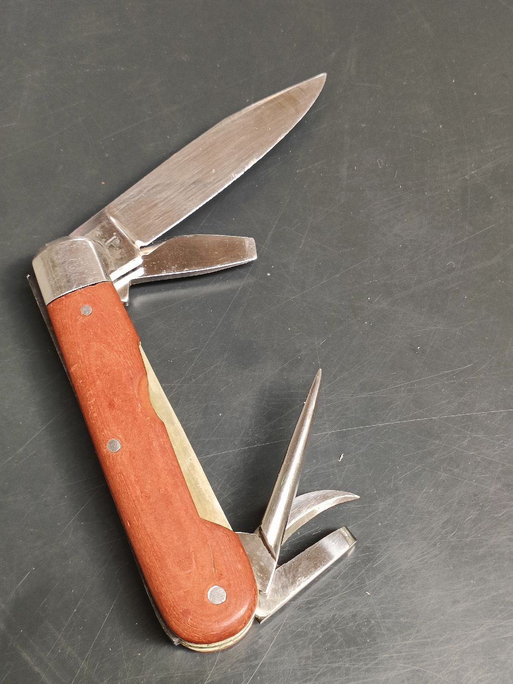 Wenger Coltelli tascabile: Sackmesser Wenger Tahara / P - Modell 1908 – Usato da Brugg AG venduto da Ente015 7