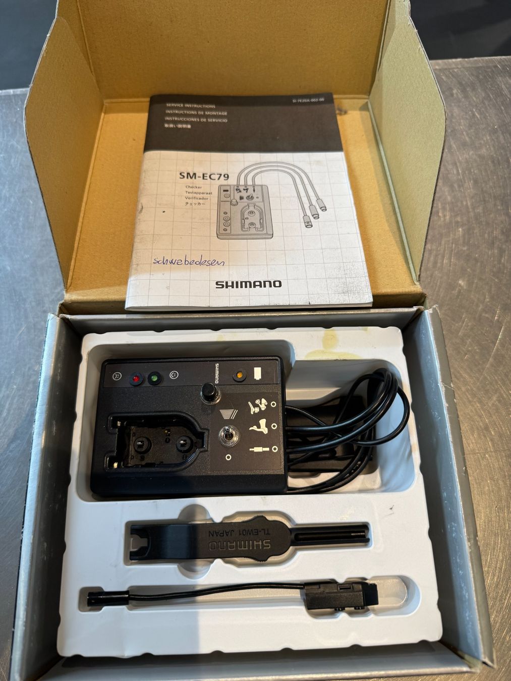 Shimano Ersatzteile: Shimano Electrical Checker Di2 SM-EC79 – Gebraucht aus Zürich von Velofabrik01 1