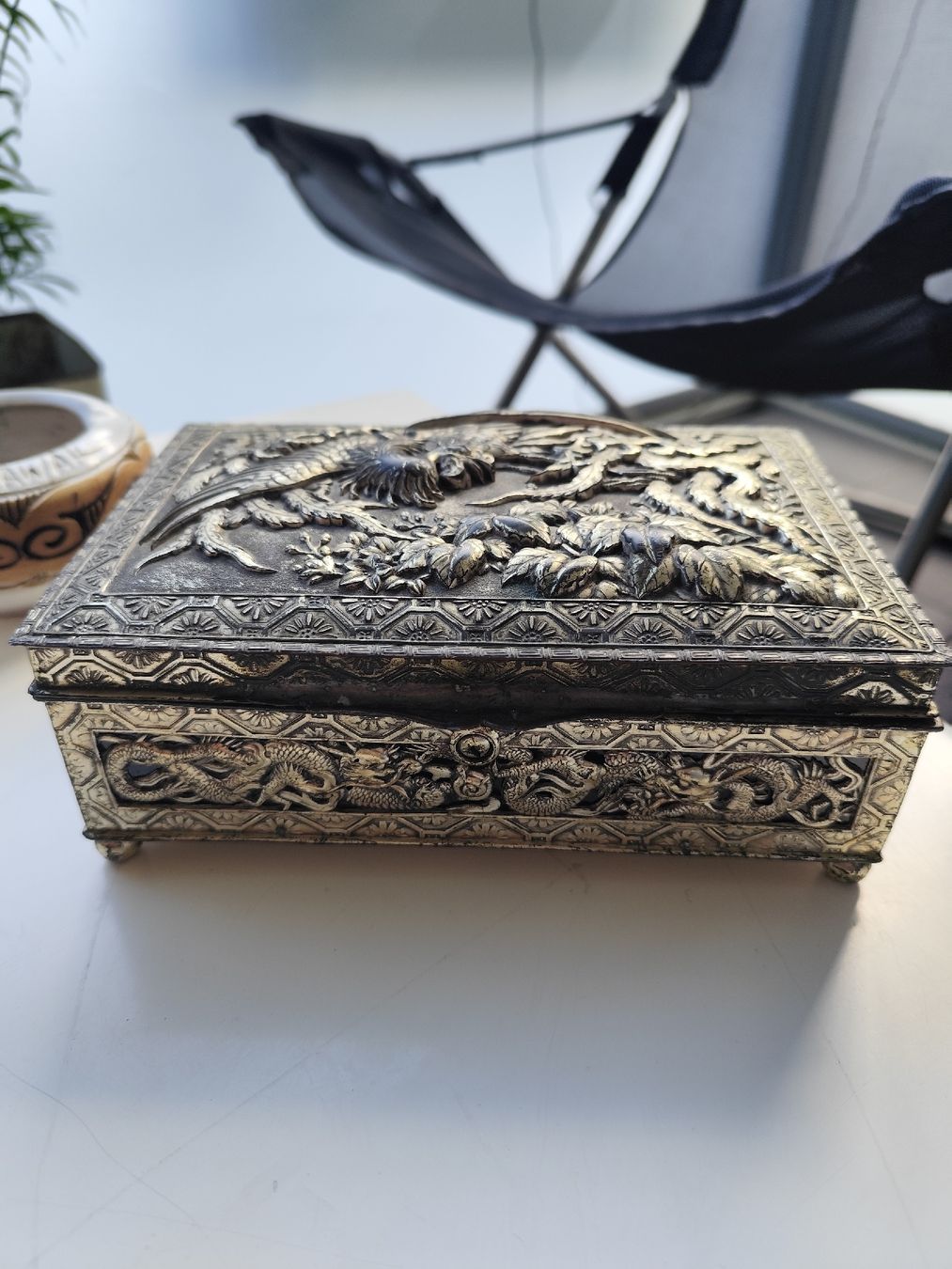 Toutes les décorations: Dekorative Schatulle mit Vogel Relief  – D'occasion à Basel par lio_8ylm 2
