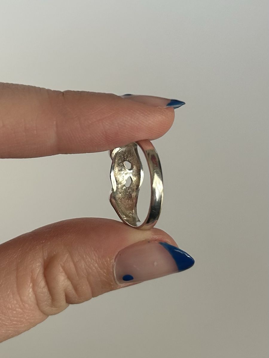 Anelli: Vintage Silber Katzen Ring – Usato da Bern venduto da Ilikebluegems 1