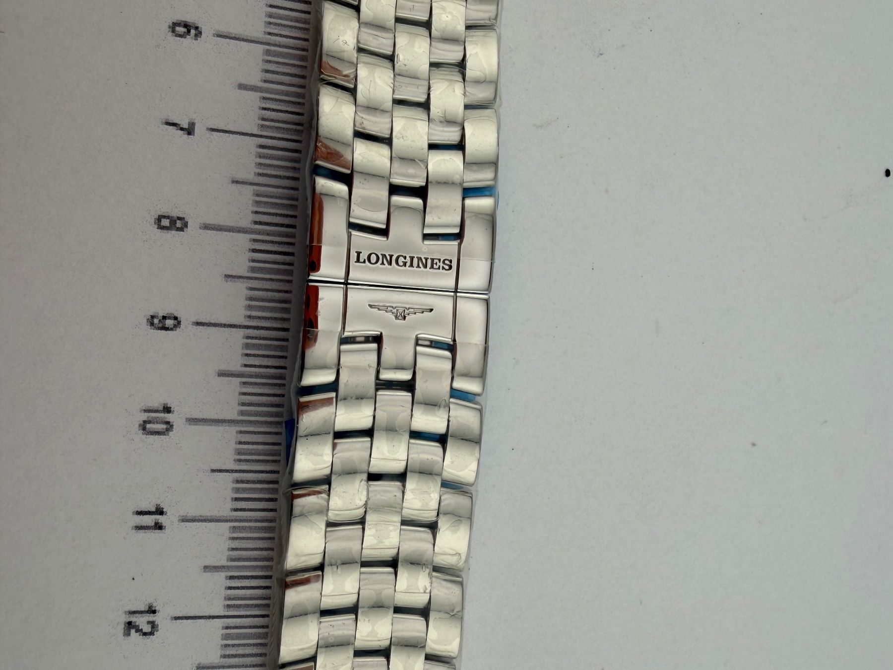 Longines Orologi: Bracelet LONGINES en acier 20mm jamais utilisé – Nuovo (secondo la descrizione) da Biel/Bienne venduto da MrP_WatchesBiel 1