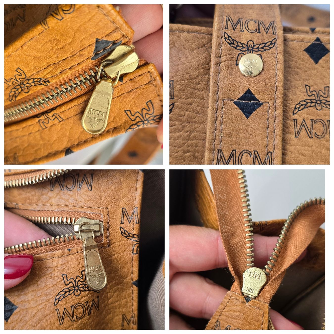 Mcm Borse da donna: MCM Shopper Medium Heritage Cognac Canvas. – Usato da Niederteufen venduto da Mira_72 4