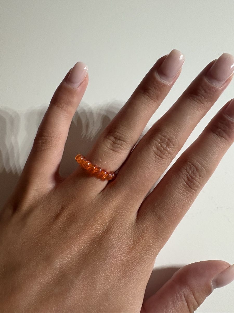 Anelli: 🧡Perlenring oranges Accessoire🧡 – Nuovo (secondo la descrizione) da Winterthur venduto da nik_pr58