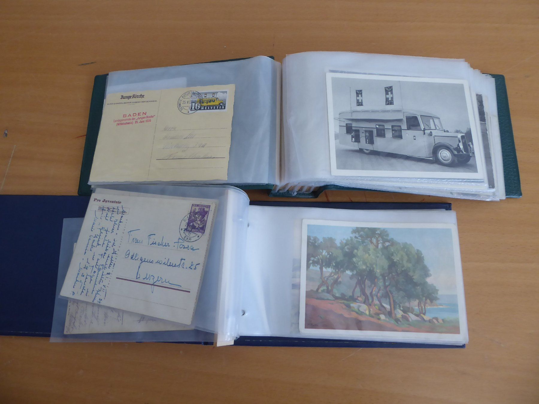 Cartes postales: Sammlung mit alten Ansichtskarten Schweiz – D'occasion à Rothrist par swisstools 1