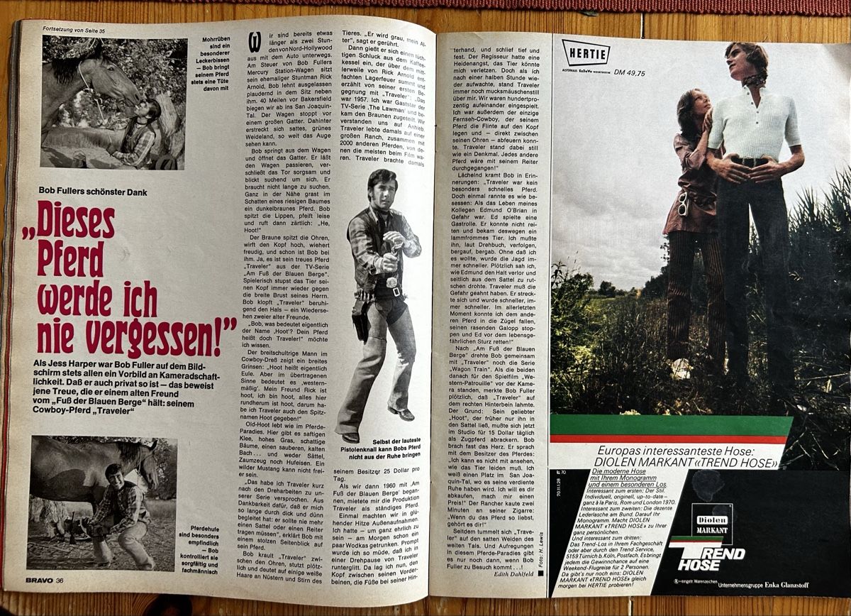 Zeitschriften & Magazine: BRAVO Heft Nr. 39, 21. September 1970 – Gebraucht aus Lengnau BE von AgriOttu 5