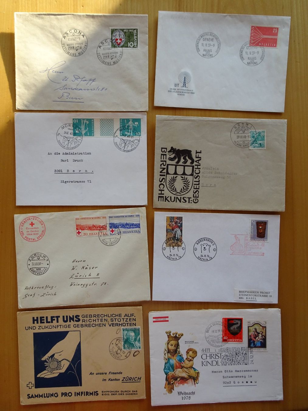 Alle Briefmarken: Sondercouverts/ Sonderstempel/ Sonderausgaben – Gebraucht aus Feldbrunnen von MarcusSO 8