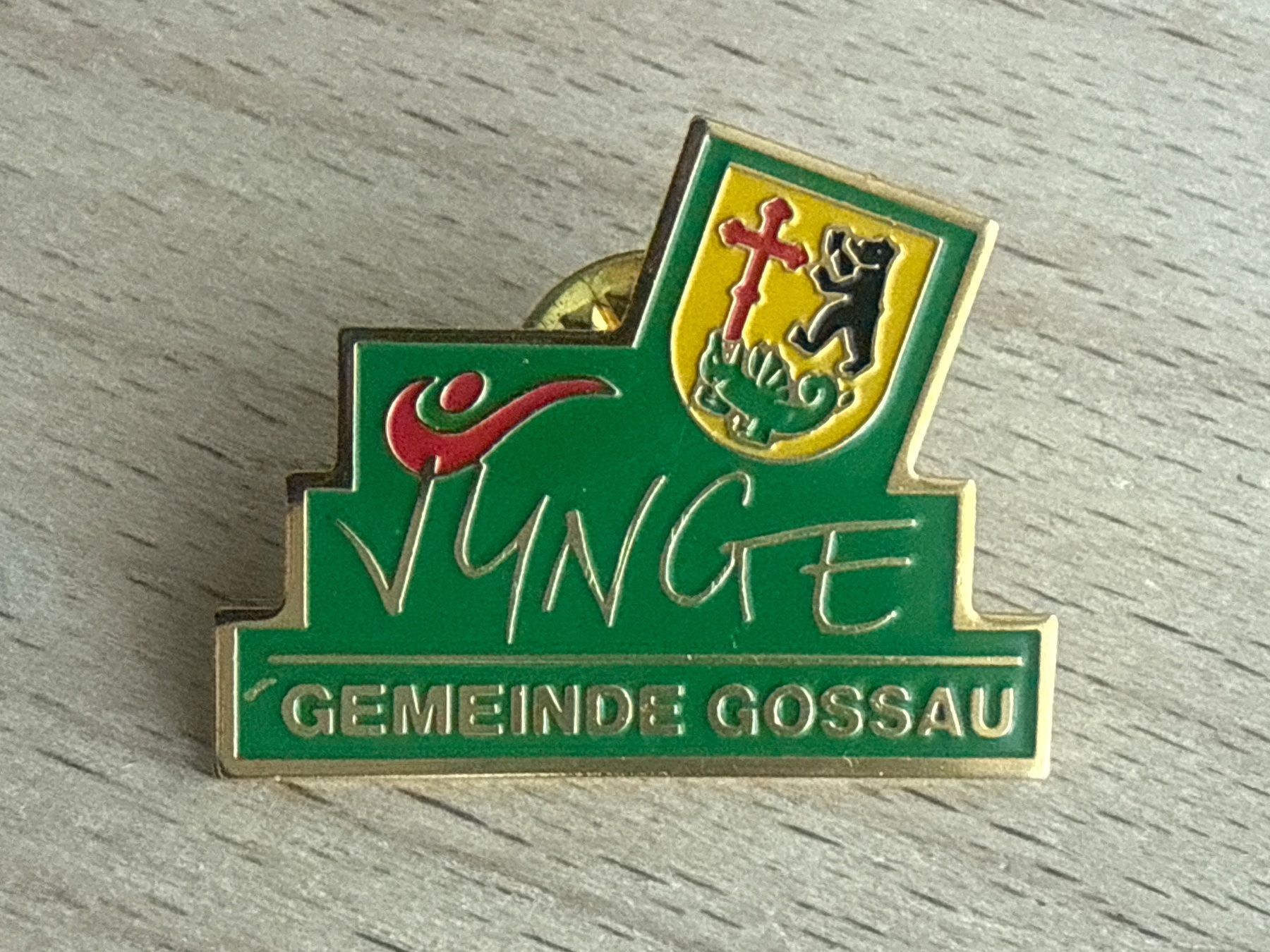 Plaketten & Abzeichen: Pin  Junge Gemeinde Gossau – Gebraucht aus Glattbrugg von Schweigmatt
