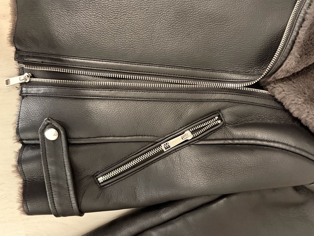Mango Jacken: Veste simili cuir doublée fourrure – Neu (gemäss Beschreibung) aus Nyon von micasazoo 4