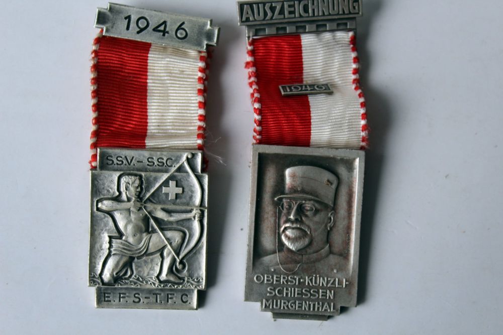 Medaillen: 20 Stück Schützenmedaillen aus den 1940er und 1950er Jahre – Gebraucht aus Roggwil BE von Hemhem 7