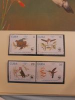 Cuba - Série de timbres WWF - Oiseaux rares 1992