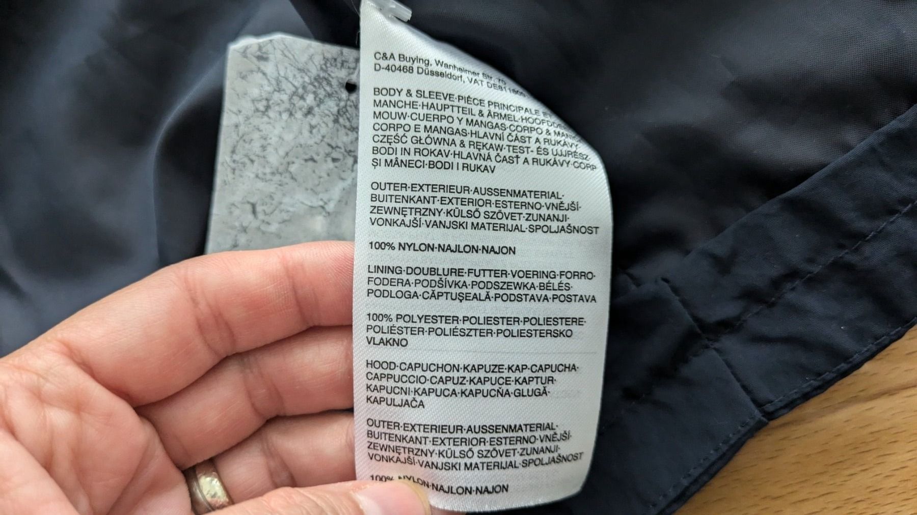 C&A Giacche & Cappotti: Schöne Übergangsjacke - 2-in-1 - 110 – Usato da Staufen venduto da Fleby84 3
