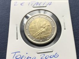 2 Euro Italia 2006 Torino Winterspiele Olympiade