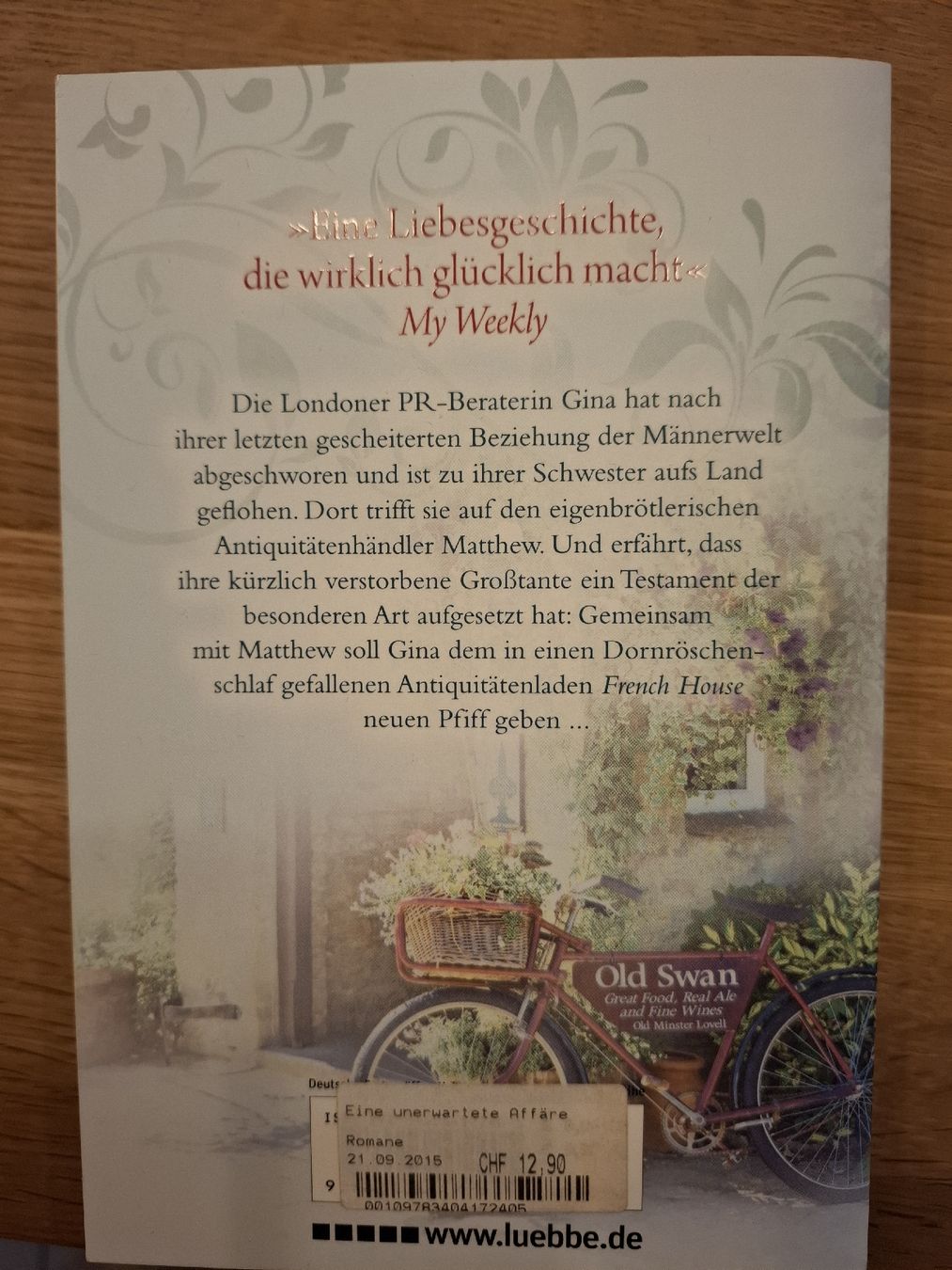 Libri: Eine unerwartete Affäre Katie Fforde – Usato da Neuenkirch venduto da Reisecaravan 1