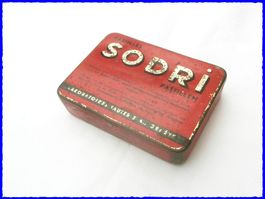 Blechdose "SODRI" Pastillen (Sauter SA, Genève)