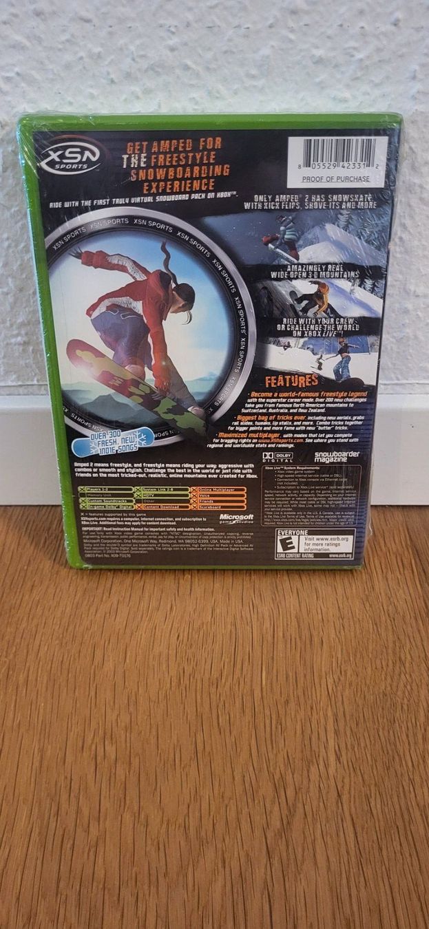 Microsoft Giochi: Xbox - Amped 2 Neu – Nuovo e nell'imballaggio originale da Münsingen venduto da Heroism2010 1