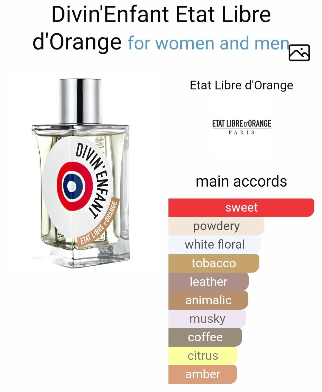 Profumi & Eau de Toilette: Etat libre d'Orange DIVIN' Enfant – Nuovo (secondo la descrizione) da Utzigen venduto da DRAGONY23 2