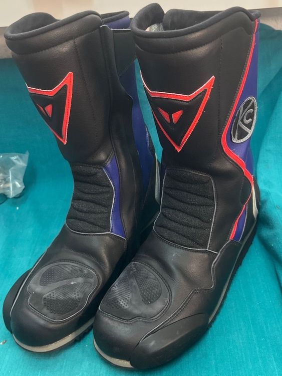 Kimo Kinder Motorradstiefel Protect Boots - Wasserdicht & Robust In Blau