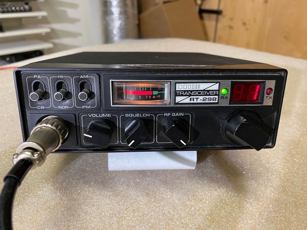 Funktechnik: RT 298  80CH AM/FM – Gebraucht aus Kollbrunn von Swiss_RX_1