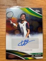 Topps Chrome Tennis Ulises Blanch Autogramm