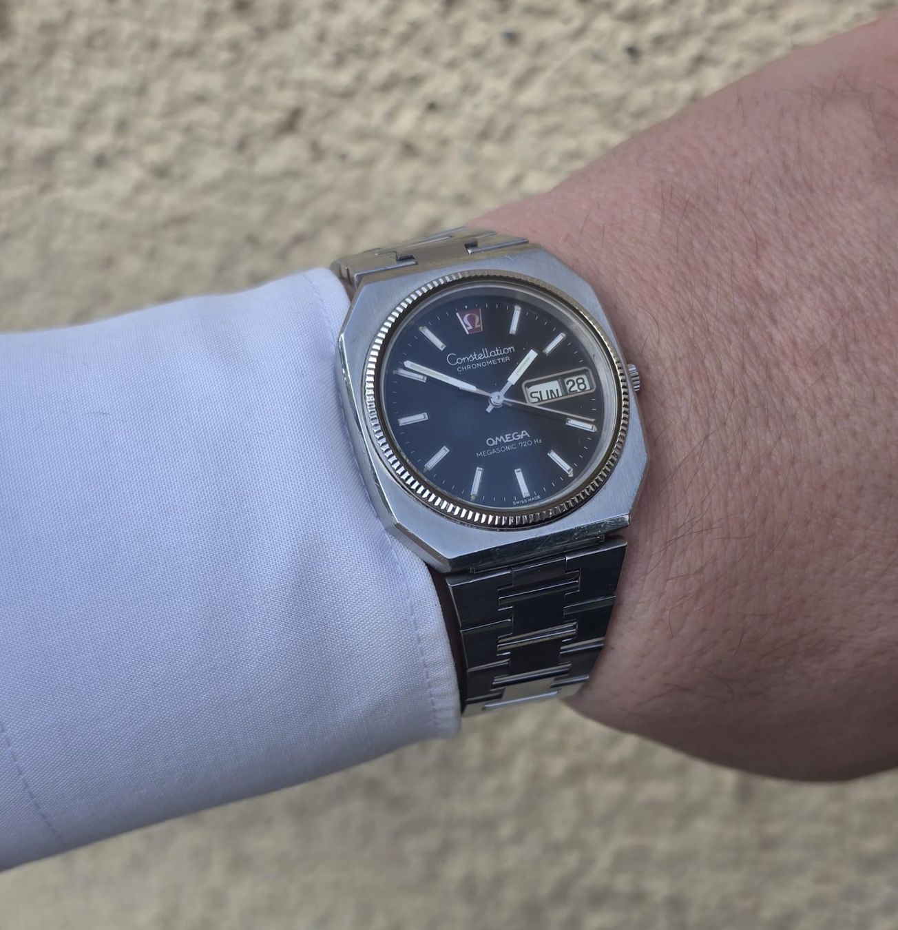 Omega Orologi: OMEGA CONSTELLATION  MEGASONIC CHRONOMETER  720Hz ELECTRONIC – Difettoso da Neftenbach venduto da Taschen-Uhren 4