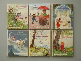 ANTIKE KINDERBÜCHER BUNTE BÄNDE FÜR KINDERHÄNDE GLOBI VERLAG