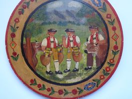 APPENZELLER TOGGENBURGER BAUERNMALEREI NAIV KUH SENN GLOCKE
