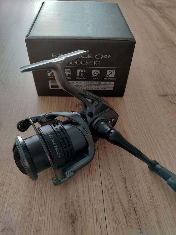 Moulinet Toupie Shimano 17 Exsence 3000MHG - Occasion En Bon état - 11 Roulements