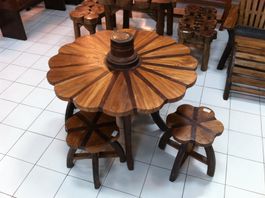 Lotus Tisch aus Thailand | LIQUIDATIONSVERKAUF