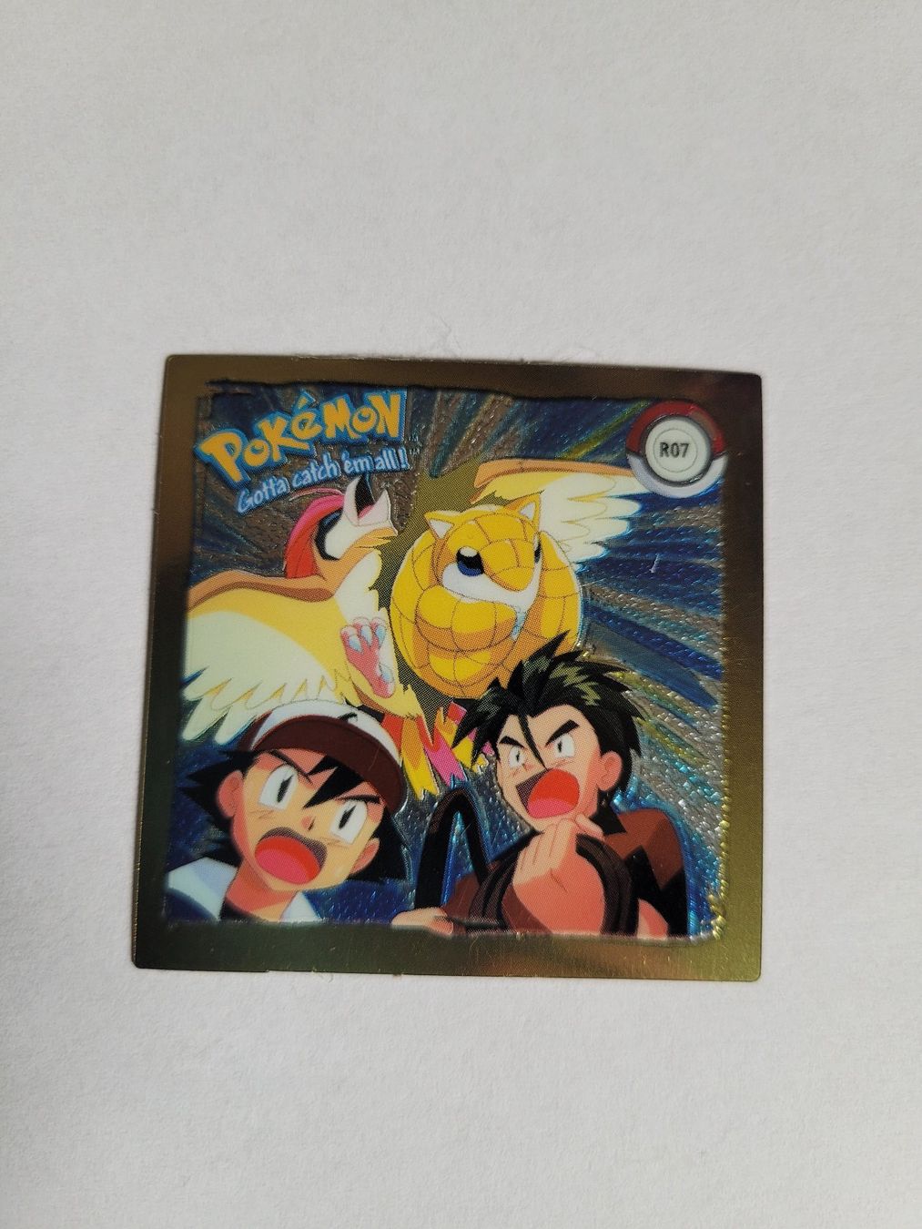 Pokémon Carte collezionabili: Pokemon Golden Frame Sticker R07 Artbox – Usato da Seuzach venduto da Larssson