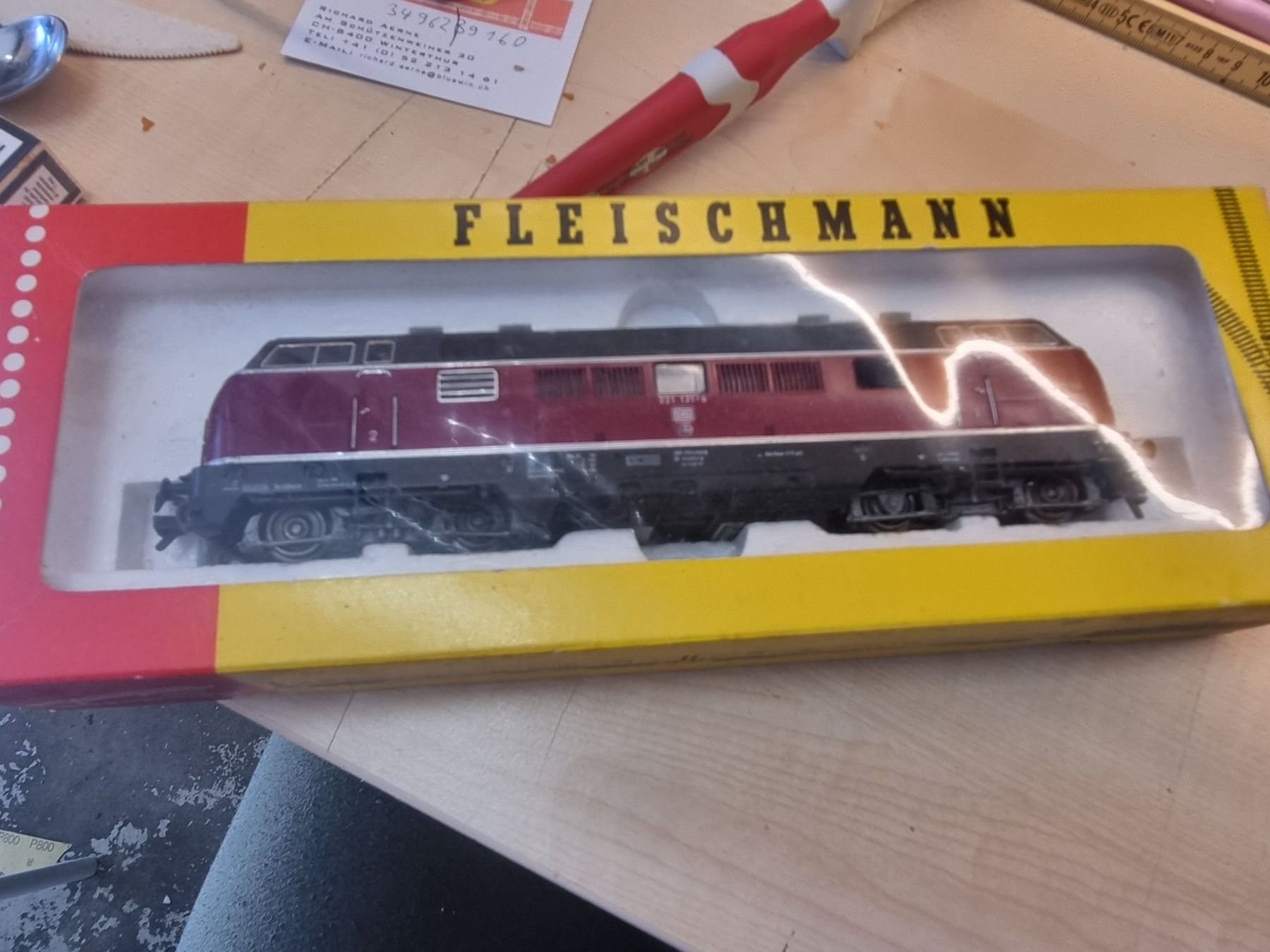 Fleischmann Modelleisenbahnen: Fleischmann 1384 h0 Gleichstrom – Gebraucht aus Männedorf von Modelle-aller-Art 1